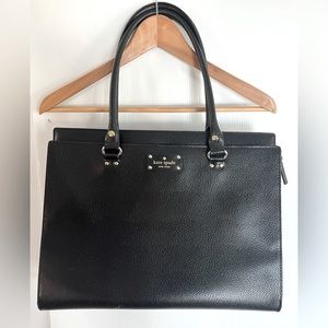 KATE SPADE large black case